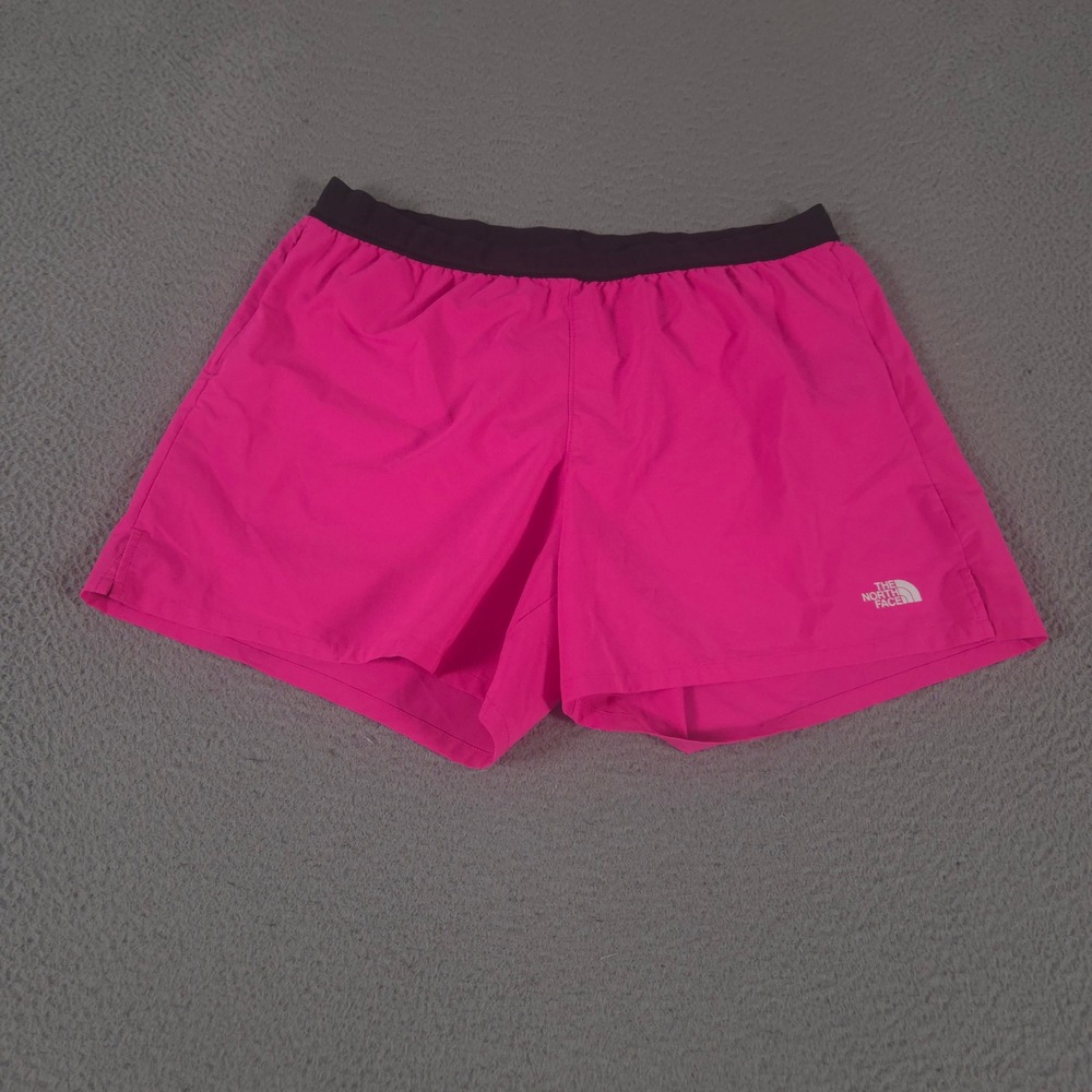 The North Face Shorts Womens XL Pink Wander Lined FlashDry Active Running Hiking